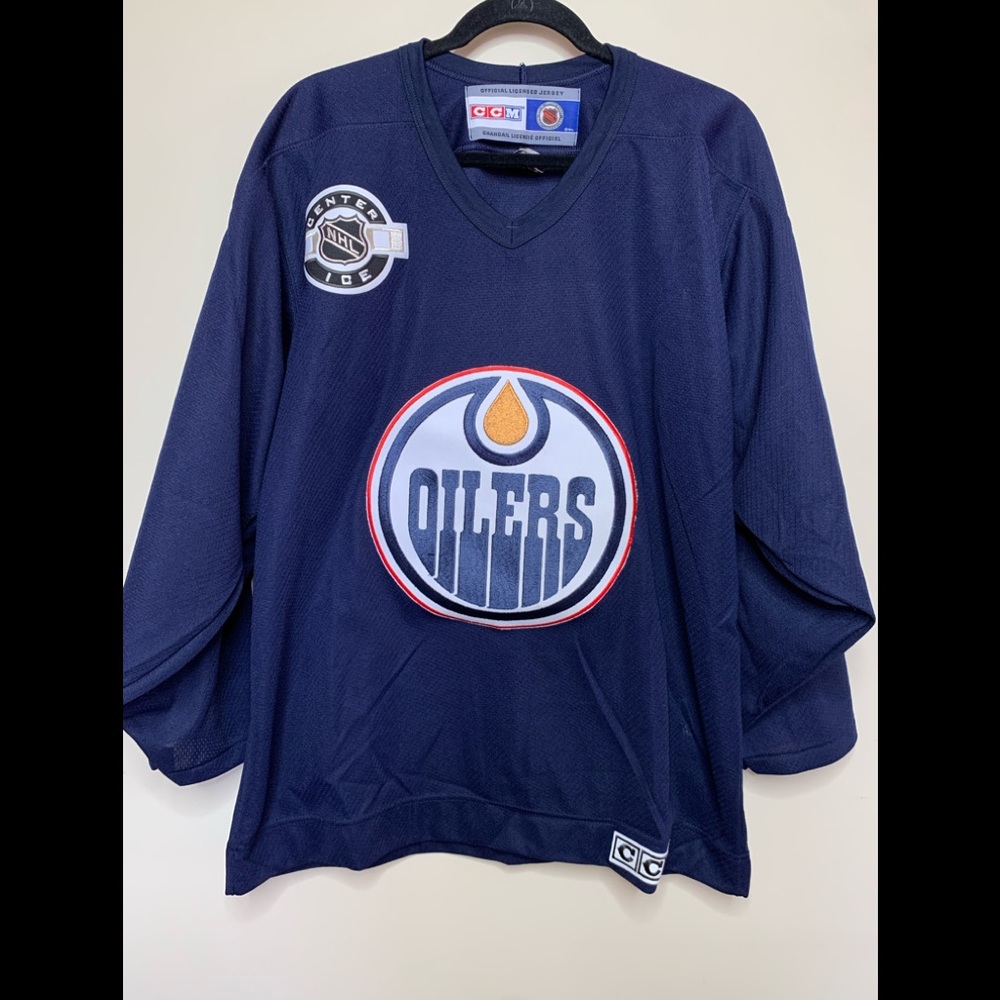 CCM Oilers Jersey. Free socks with purchase!!